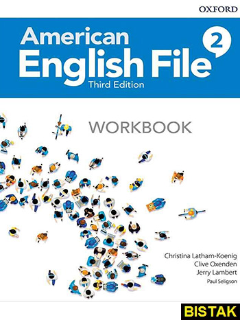   American English File 3rd Edition 2 workbook رهنما